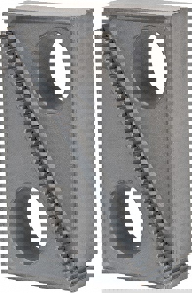 2 Piece, 89 to 229mm Height Adjustment, Steel Step Block